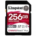 Kingston Карта пам'яті Kingston 256GB SDXC class 10 UHS-II U3 Canvas React Plus (SDR2/256GB)