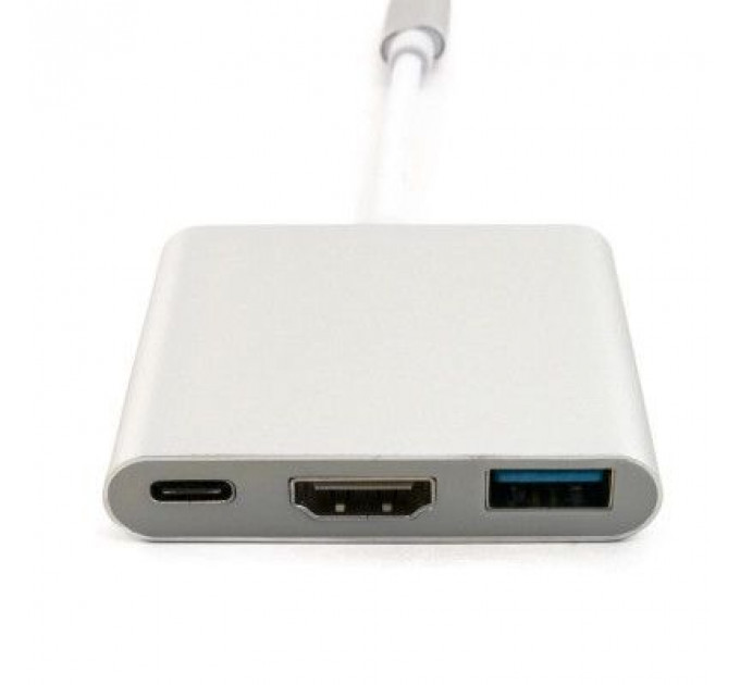 Порт-реплікатор Extradigital USB Type-C to HDMI/USB 3.0/Type-C (0.15m) (KBH1691)