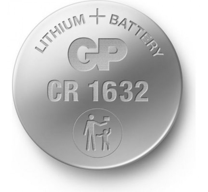 Gp Батарейка Gp CR1632 Lithium 3.0V * 1 (відривається) (CR1632-7U5 / 4891199149061)