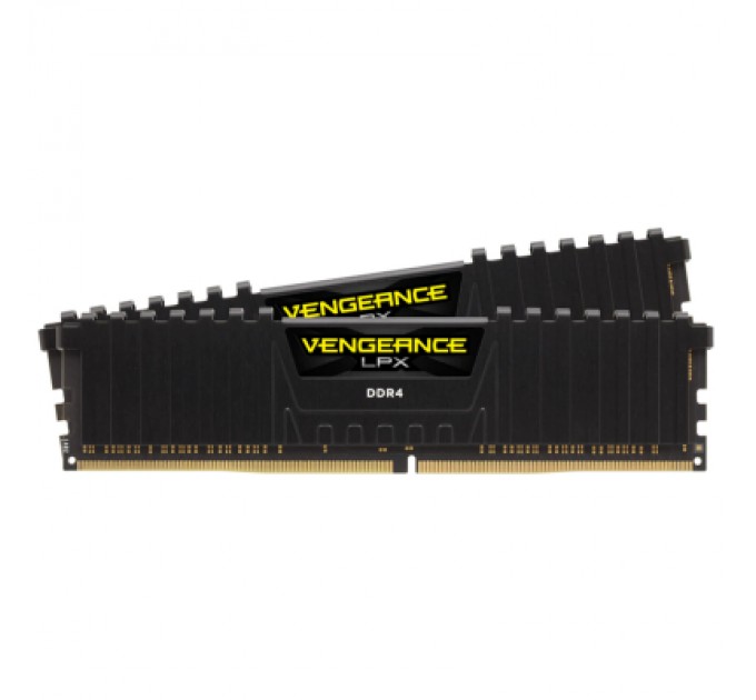 Corsair Модуль пам'яті для комп'ютера DDR4 32GB (2x16GB) 3600 MHz Vengeance LPX Black Corsair (CMK32GX4M2D3600C18)