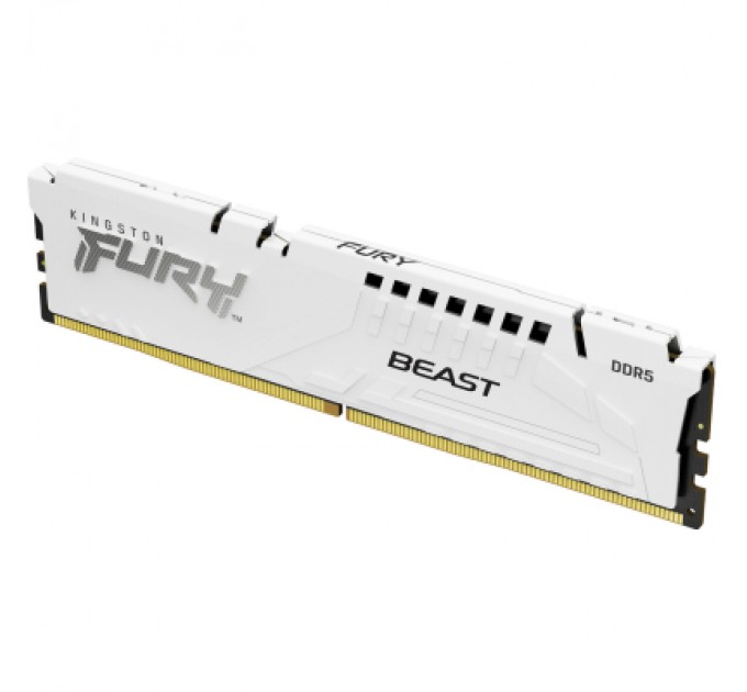 Kingston Fury (ex.HyperX) Модуль пам'яті для комп'ютера DDR5 32GB 5200 MHz Beast EXPO White Kingston Fury (ex.HyperX) (KF552C36BWE-32)
