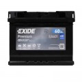 EXIDE Акумулятор автомобільний EXIDE PREMIUM 60A (EA601)
