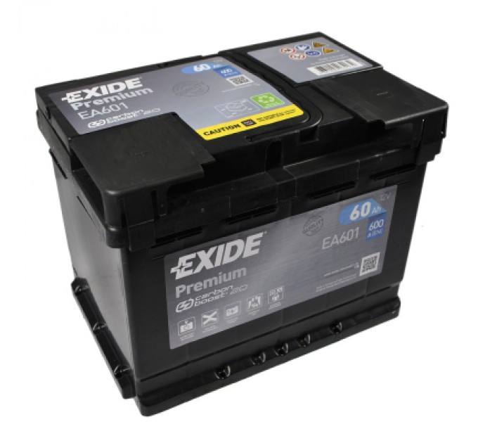 EXIDE Акумулятор автомобільний EXIDE PREMIUM 60A (EA601)