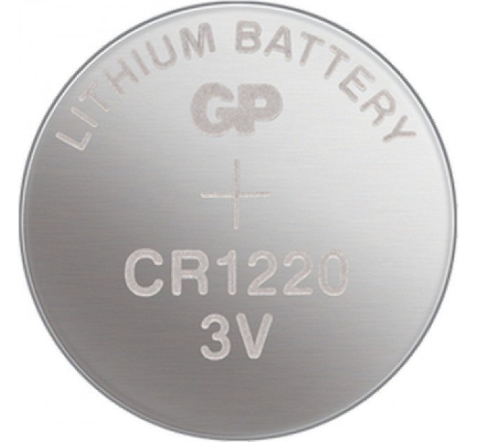 Gp Батарейка Gp CR 1220 Lithium 3.0V * 1 (відривається) (CR1220-7U5 / 4891199001345)