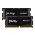 Kingston Fury (ex.HyperX) Модуль пам'яті для ноутбука SoDIMM DDR5 64GB (2x32GB) 5600 MHz FURY Impact Kingston Fury (ex.HyperX) (KF556S40IBK2-64)