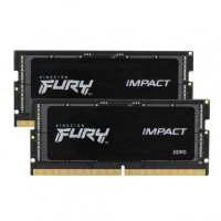 Модуль пам'яті для ноутбука SoDIMM DDR5 64GB (2x32GB) 5600 MHz FURY Impact Kingston Fury (ex.HyperX) (KF556S40IBK2-64)