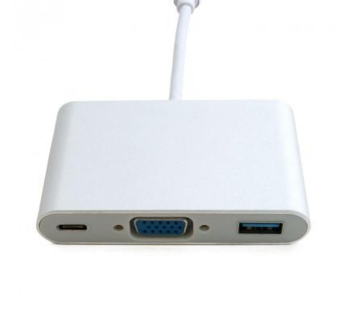Порт-реплікатор Extradigital USB Type-C to VGA/USB 3.0/Type-C (0.15m) (KBV1690)