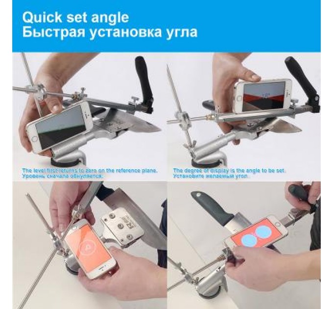 Ruixin Точило Ruixin Touch Pro Steel V 2.0 + камені 4шт (30084)