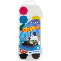 Акварельні фарби Kite Hot Wheels 12 кольорів (HW23-061)