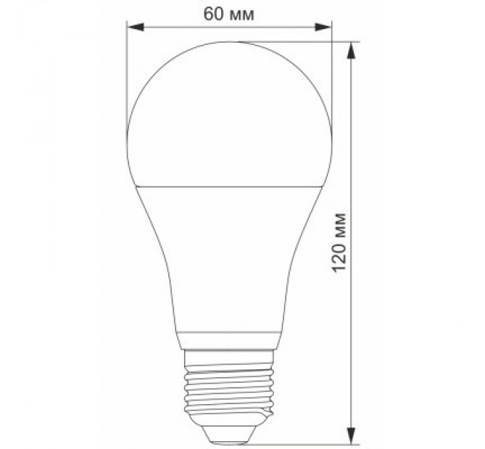 Videx Лампочка Videx A65e 15W E27 3000K (VL-A65e-15273)