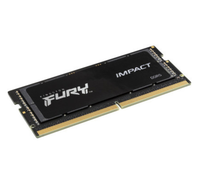 Kingston Fury (ex.HyperX) Модуль пам'яті для ноутбука SoDIMM DDR5 16GB 6000 MHz Impact XMP Kingston Fury (ex.HyperX) (KF560S38IB-16)