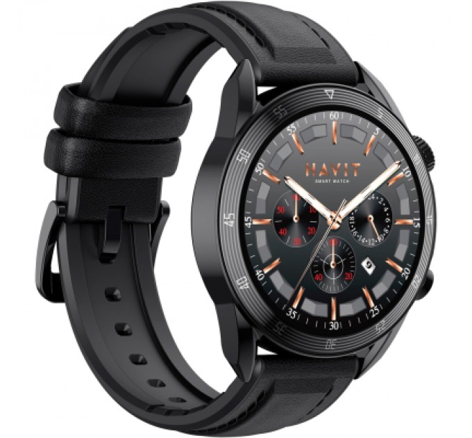 Havit Смарт-годинник Havit HV-M9030 PRO IP68 Bluetooth Call Black (HV-M9030 PRO Black)