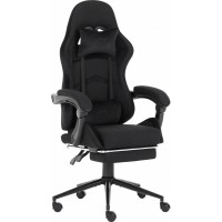 Крісло ігрове GT Racer X-2324 Black Suede (X-2324 Fabric Black Suede)