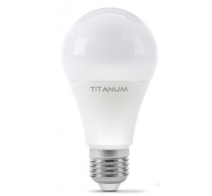 TITANUM Лампочка TITANUM A65 15W E27 4100K 220V (TLA6515274)