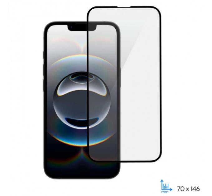 2E Скло захисне 2E Apple iPhone 16e 2.5D FCFG black (2E-IP-16E.-6.1-SMFCFG-BB)