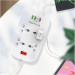 ColorWay Мережевий фільтр живлення ColorWay 4 розетки/4USB White 1.8м (1QC3.0 + 3 AUTO ID) (CW-CHU44QW)