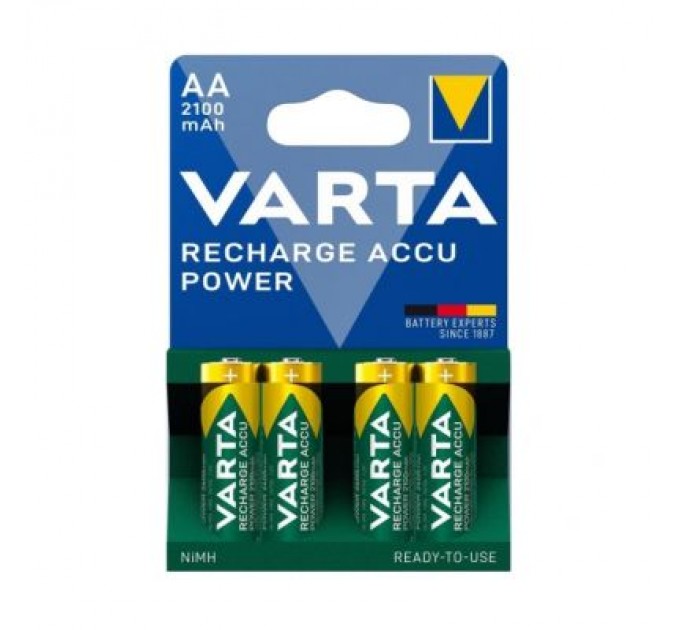 Varta Акумулятор Varta AA 2100mAh * 4 NI-MH Power (56706101404)