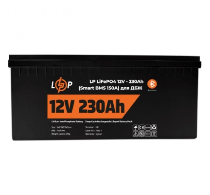 LogicPower Батарея LiFePo4 LogicPower 12V (12.8V) - 230 Ah (2944Wh) (20199)