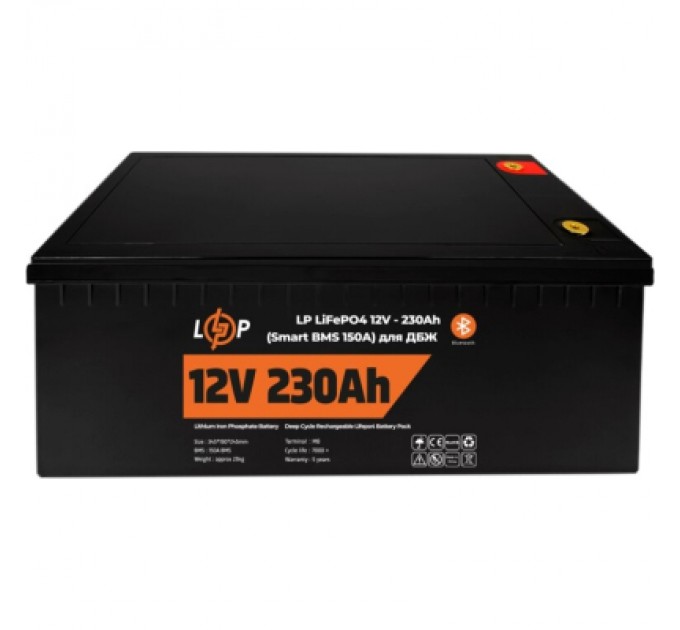 LogicPower Батарея LiFePo4 LogicPower 12V (12.8V) - 230 Ah (2944Wh) (20199)