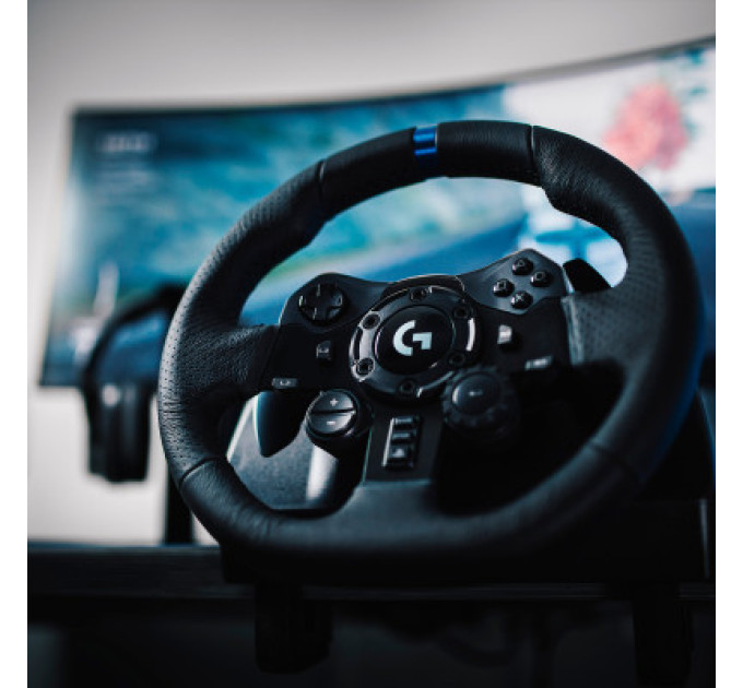Logitech Кермо Logitech G923 Racing Wheel and Pedals for PS4 and PC (941-000149)