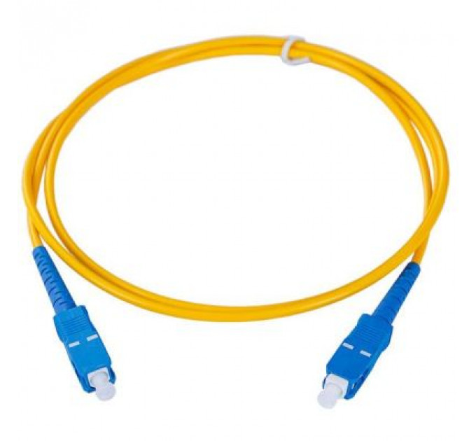Оптичний патчкорд Cor-X SC/UPC-SC/UPC SingleMode Simplex 1м (OFPC-SC/UPC-SC/UPC-1)