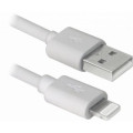 REAL-EL Дата кабель USB-C to Lightning 2.0m MFI TPE White REAL-EL (EL123500058)