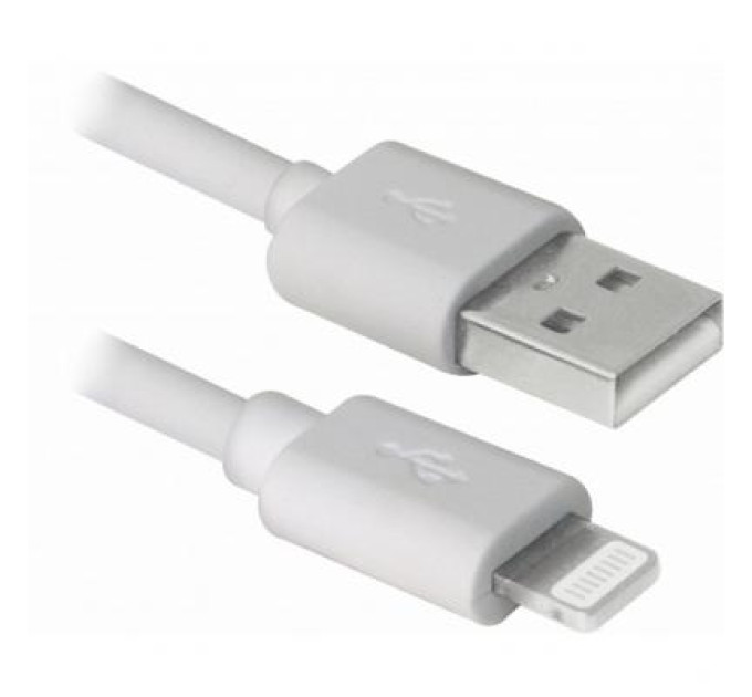REAL-EL Дата кабель USB-C to Lightning 2.0m MFI TPE White REAL-EL (EL123500058)