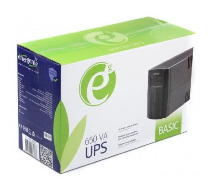 EnerGenie Пристрій безперебійного живлення EnerGenie 650VA (EG-UPS-B650)