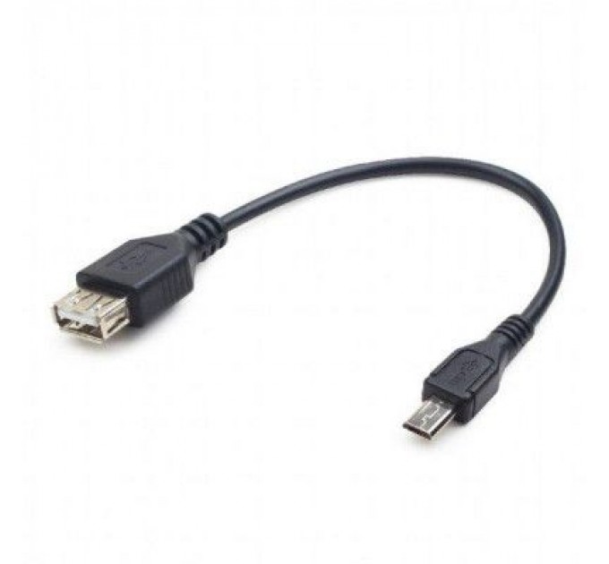 Cablexpert Дата кабель OTG USB 2.0 AF to Micro 5P 0.15m Cablexpert (A-OTG-AFBM-03)