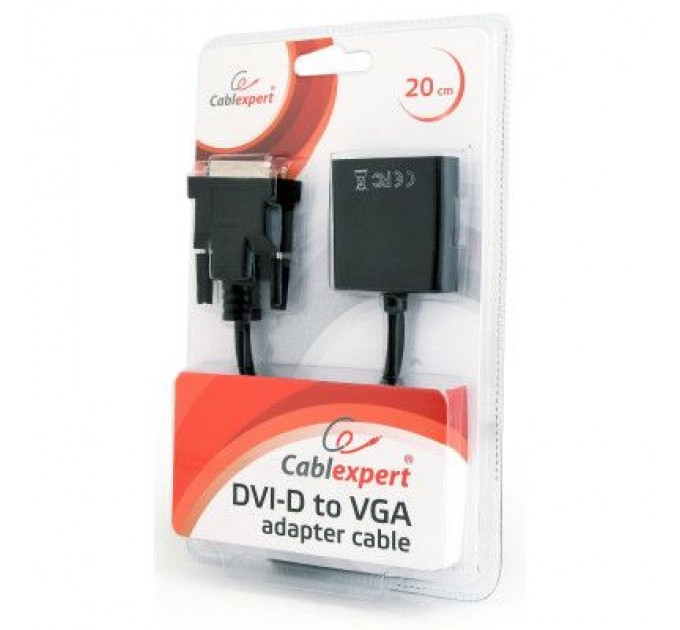Cablexpert Перехідник DVI-D - VGA Cablexpert (AB-DVID-VGAF-01)