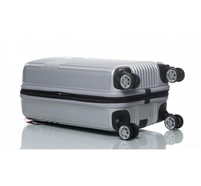 Sumdex Чемодан Sumdex 20" (SWRH-720 MS) серебристый