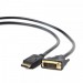 Cablexpert Кабель Cablexpert DisplayPort - DVI (М/М), 1.8 м, чорний (CC-DPM-DVIM-6)
