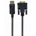 Cablexpert Кабель Cablexpert DisplayPort - DVI (М/М), 1.8 м, чорний (CC-DPM-DVIM-6)