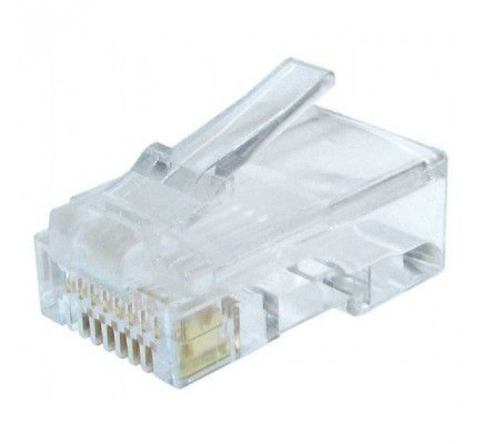 Конектор RJ45 cat.6 UTP 8P8C * 100 (позолоч. конт.) Cablexpert (LC-8P8C-002/100)