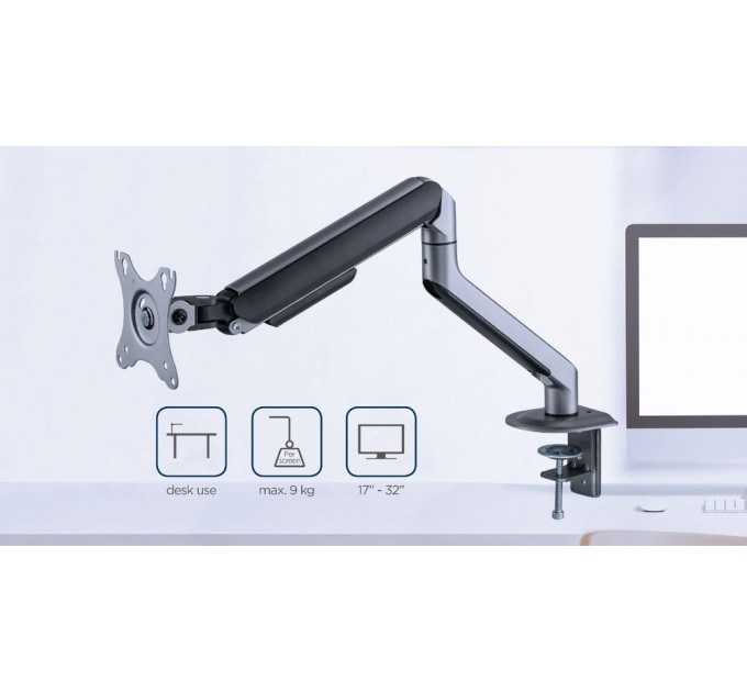 Gembird Кронштейн Gembird MA-DA1-05 (VESA100х100)