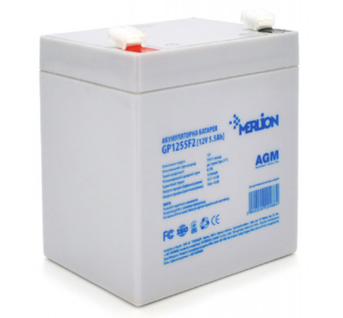 Merlion Батарея до ДБЖ Merlion 12V-5.5Ah (GP1255F2)