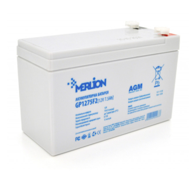 Merlion Батарея до ДБЖ Merlion 12V-7.5Ah (GP1275F2)