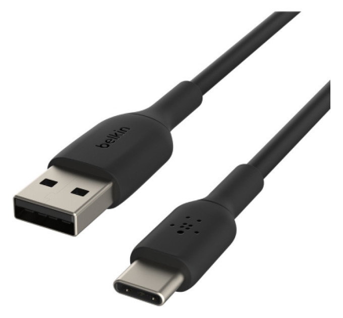 Belkin Дата кабель USB 2.0 AM to Type-C 1.0m PVC black Belkin (CAB001BT1MBK)