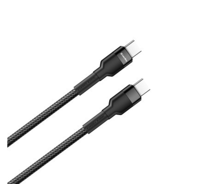 ColorWay Дата кабель USB-C to USB-C 1.0m 3.0A black ColorWay (CW-CBPDCC047-BK)