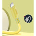ColorWay Дата кабель USB 2.0 AM to Lightning 1.0m soft silicone yellow ColorWay (CW-CBUL043-Y)
