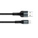 ColorWay Дата кабель USB 2.0 AM to Micro 5P 1.0m nylon black ColorWay (CW-CBUM045-BK)