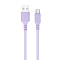 ColorWay Дата кабель USB 2.0 AM to Type-C 1.0m soft silicone violet ColorWay (CW-CBUC044-PU)