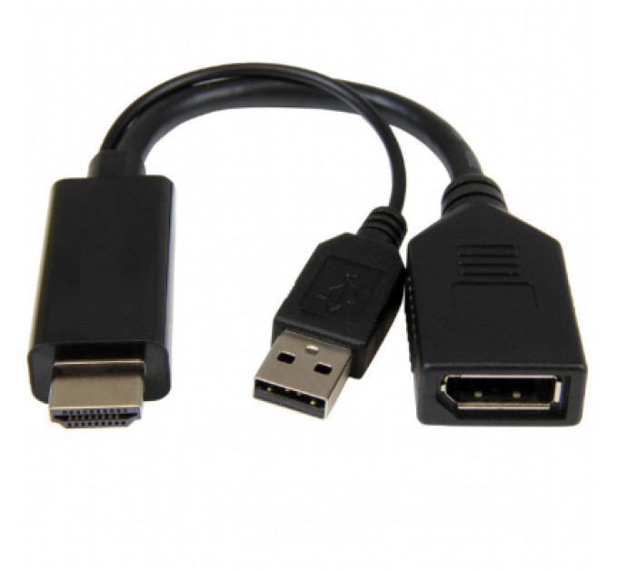 Cablexpert Перехідник HDMI to DisplayPort, 4K 30Hz Cablexpert (A-HDMIM-DPF-01)
