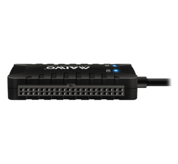Maiwo Адаптер Maiwo USB 3.0 to 2.5/3.5'' IDE/SATA HDD/SSD, 5.25'' CD-R, PA 2V/2A (K132U3IS)