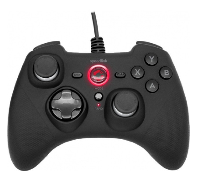 Speedlink Геймпад Speedlink RAIT PC/PS3/Switch Black (SL-650010-BK)