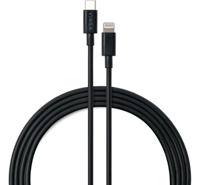 Vinga Дата кабель USB-C to Lightning 1.0m 3A 20W PVC Vinga (VCDCCL31)