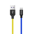ColorWay Дата кабель USB 2.0 AM to Micro 5P 1.0m National ColorWay (CW-CBUM052-BLY)