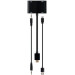 Cablexpert Перехідник Cablexpert HDMI to HDMI/VGA+audio 3.5mm (A-HDMIM-HDMIFVGAF-01)