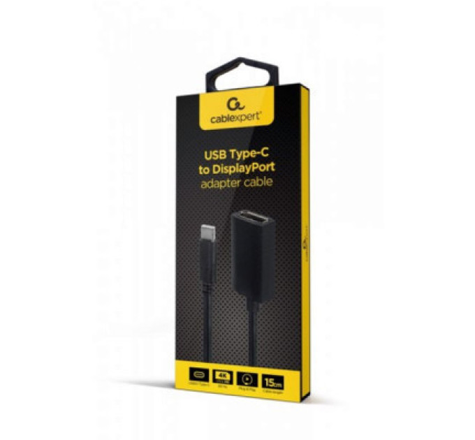 Cablexpert Перехідник Cablexpert USB-C to DisplayPort 4К60Hz (A-CM-DPF-02)