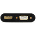Cablexpert Перехідник Cablexpert VGA to HDMI/VGA+audio 3.5mm (A-VGA-HDMI-02)
